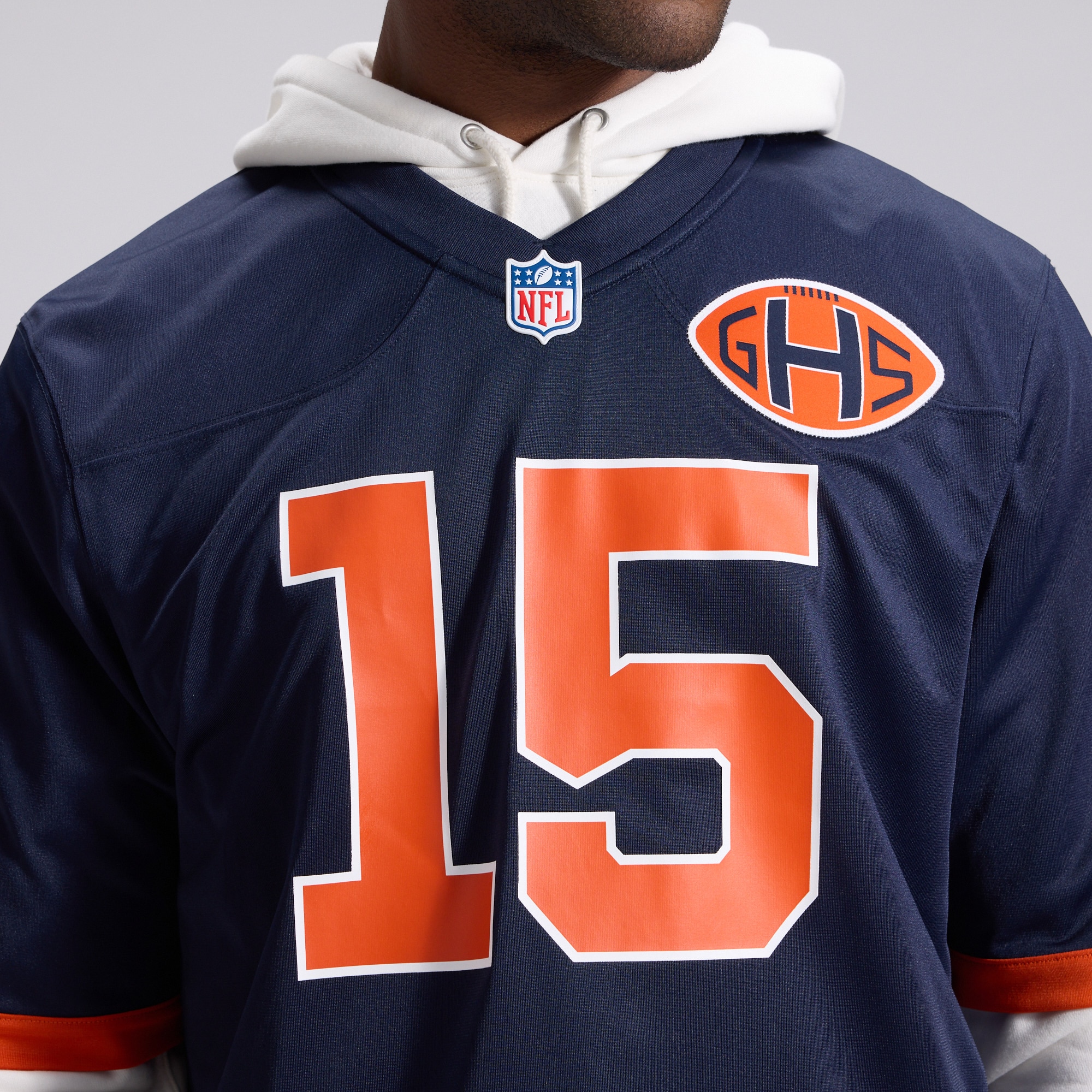 Men's Nike Rome Odunze Navy Chicago Bears 2026 Rivalries